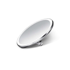 sensor mirror compact 3x - brushed finish - standing using holder image